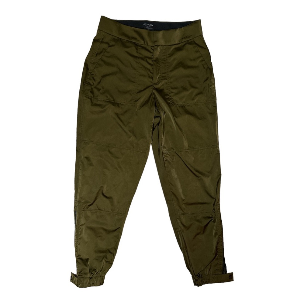 Athleta Radiant Jogger Tortuga Olive Green Women’s Size 4 - Picture 2 of 11